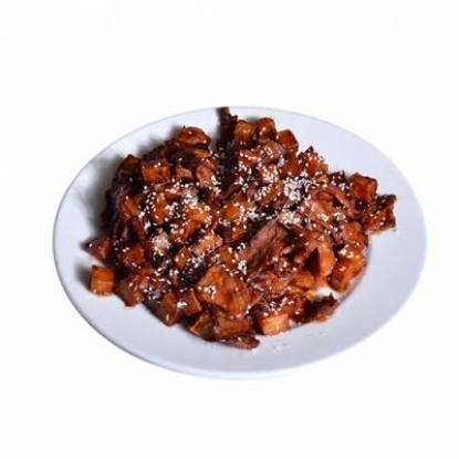Picture of Pork with potatoes and sesame in soy sauce(Half Portion)