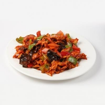 Picture of Chicken in a sweet-sour-spicy soy sauce(half portion)