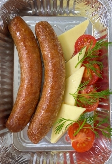 Picture of Chicken sausages with cheddar cheese