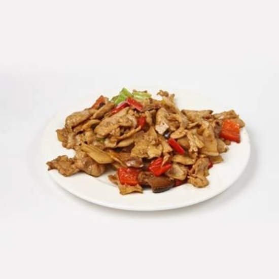 Picture of Pork with bamboo and fragrant mushrooms