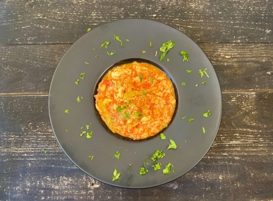 Picture of Omelette with tomatoes