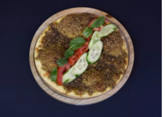 Picture of Manakeesh Zaatar with Vegetables