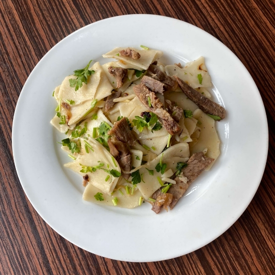 Picture of Tatar boraki with beef