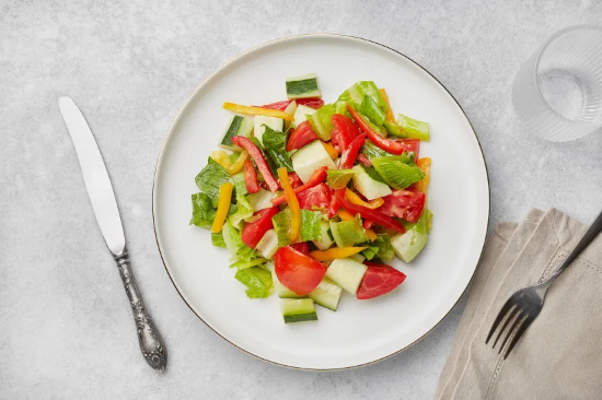 Picture of Salad with colored pepper