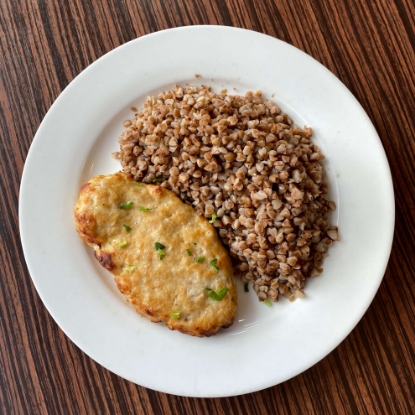 Picture of Chicken cutlet with buckwheat 