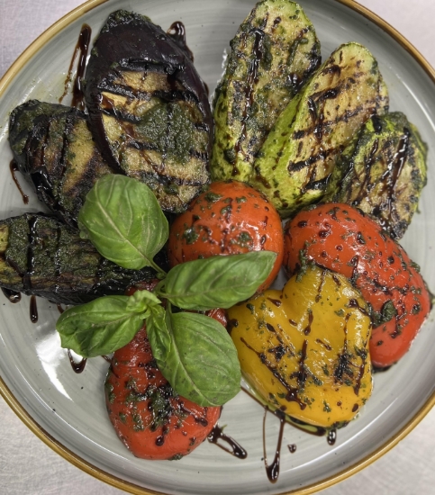 Picture of Grilled vegetables with Pesto sauce Garun