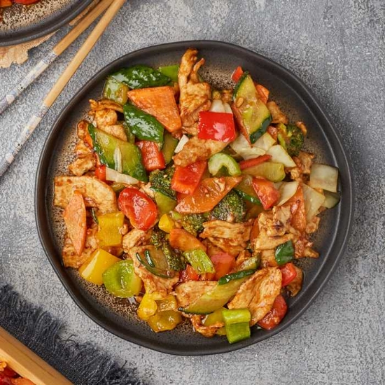 Picture of Chicken with vegetables(Half portion)
