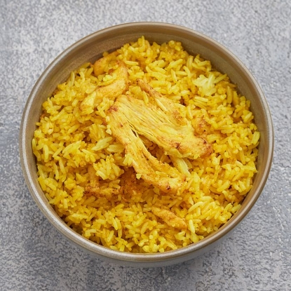 Picture of Rice with chicken and curry