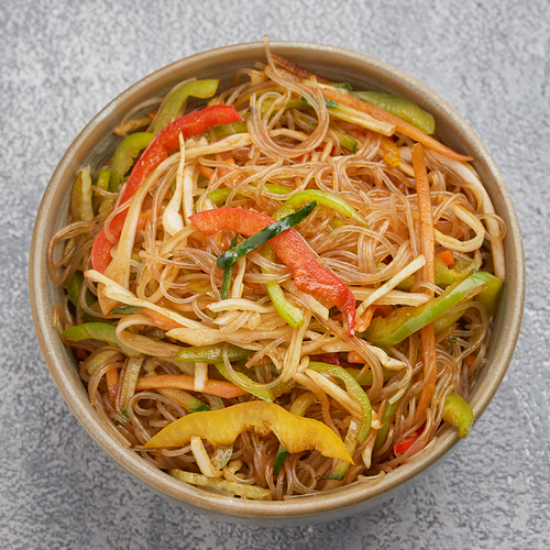 Picture of Fried rice noodles with vegetables