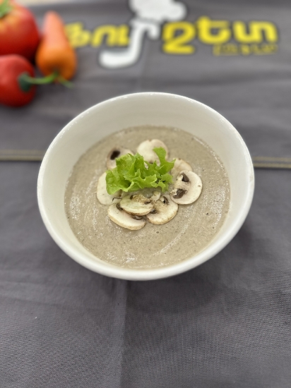 Picture of Cream soup with mushrooms