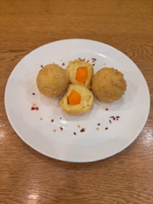 Picture of Potato balls with pumpkin