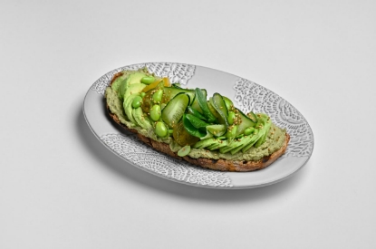 Picture of Toast with Avocado and Hummus