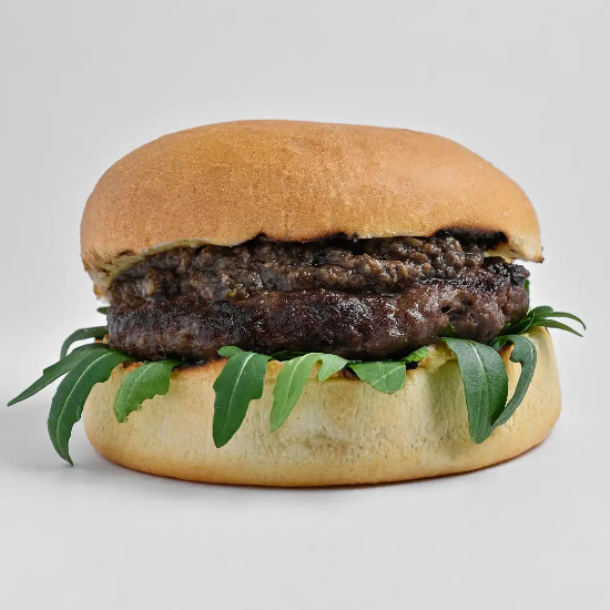 Picture of Angus Burger with Mushrooms and Truffle Paste