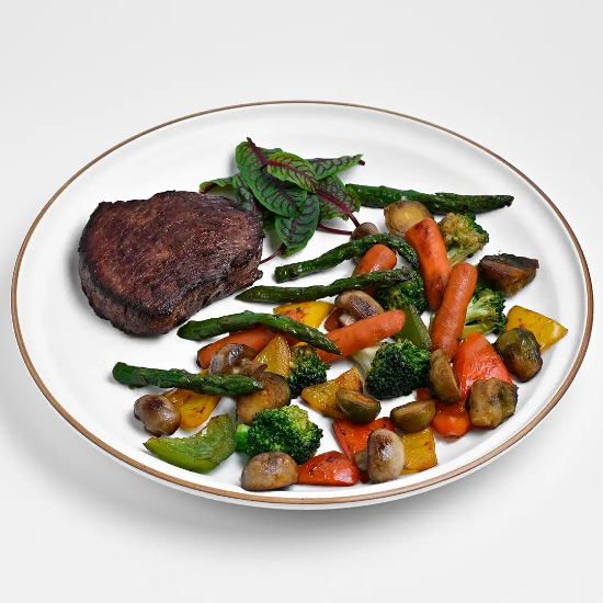 Picture of Filet Mignon with Vegetables