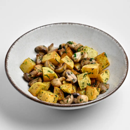 Picture of Fried Potatoes with Mushrooms