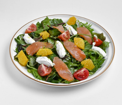 Picture of Salad with Salmon and Oranges