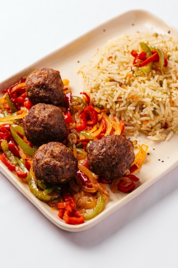 Picture of Meatballs with Rice