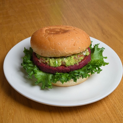 Picture of Avocado Burger 	