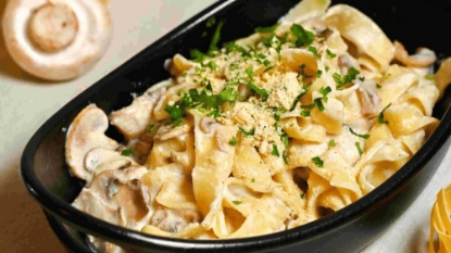 Picture of Creamy Mushroom Pasta 