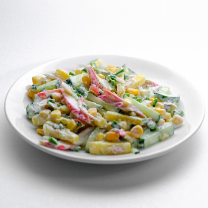 Picture of Crab with cucumber