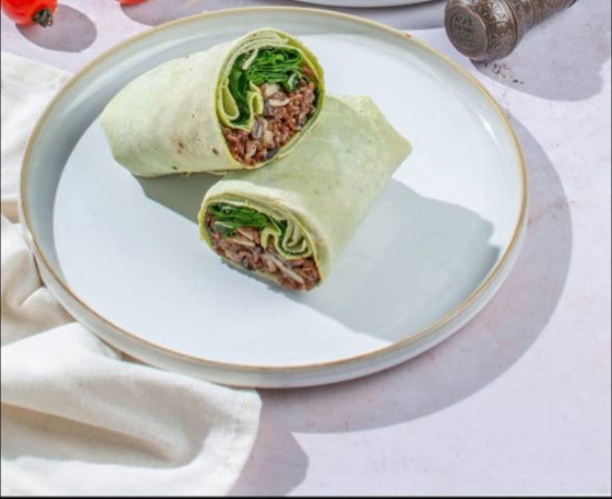 Picture of Red rice burrito