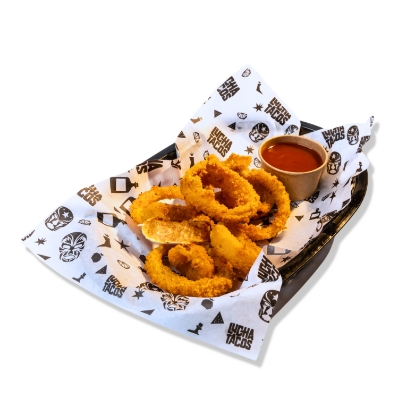 Picture of Onion rings + Ketchup 
