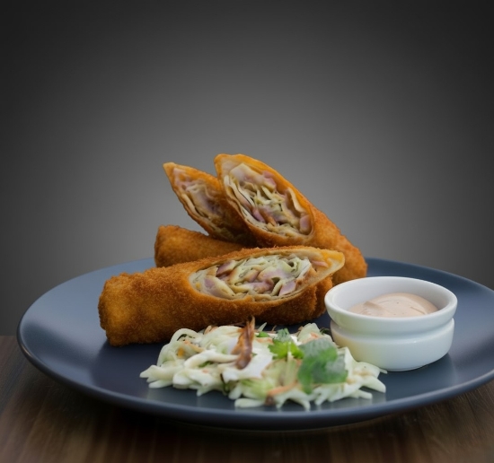 Picture of Ham and Cheese Pancake Roll