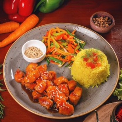 Picture of Chicken in Teriyaki Sauce