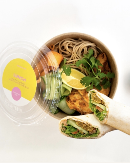 Picture of Pasta bowl+Falafel wrap