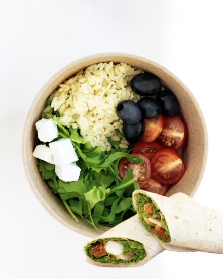 Picture of Italian bowl+Mozzarella wrap