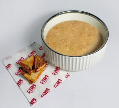 Picture of Mushroom cream soup with truffle paste