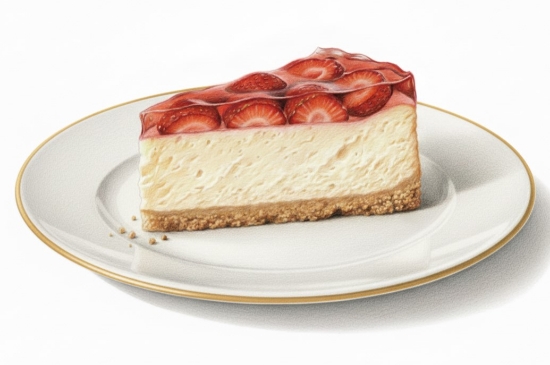 Picture of Strawberry Jelly-Topped Cheesecake
