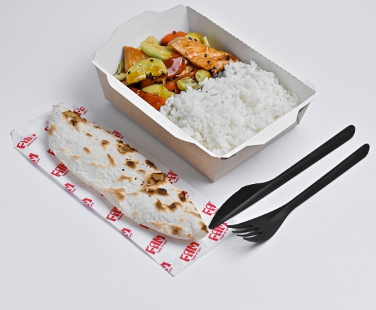 Picture of Chicken breast with teriyaki sauce and rice