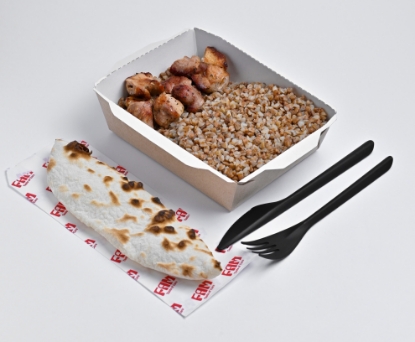 Picture of Pork shish taouk with buckwheat