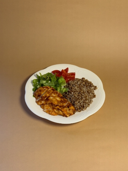 Picture of Chicken Breast with Buckwheat and Salad