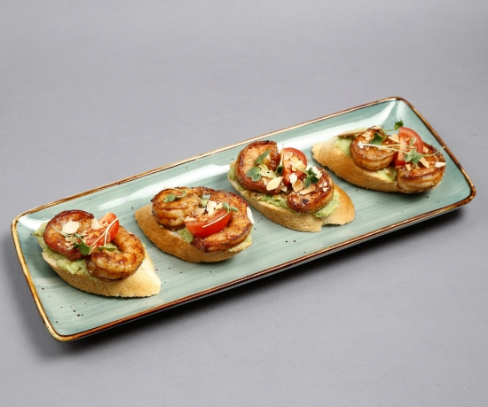 Picture of Bruschetta with shrimp