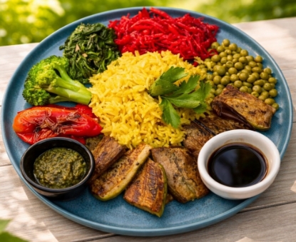 Picture of Fried Vegetable Plate