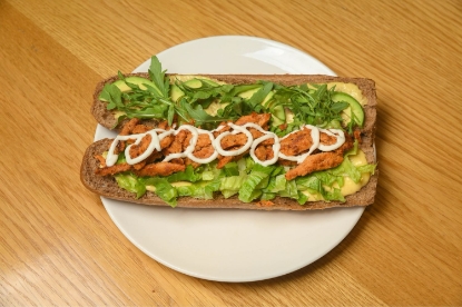 Picture of avocado shawarma