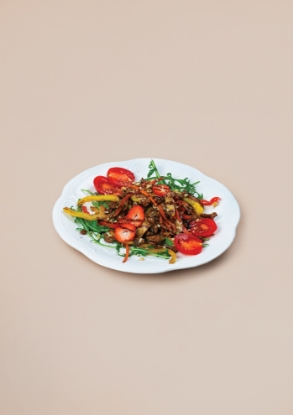 Picture of Beef & Vegetables hot salad