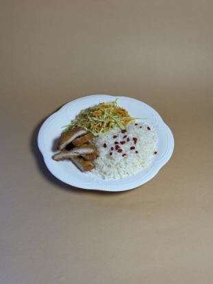 Picture of Rice with Crispy Chicken