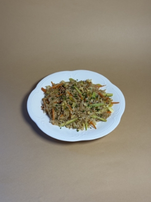 Picture of Rice with Egg and Asian Sauce