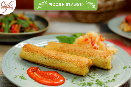 Picture of Pancakes with original mushroom stuffing