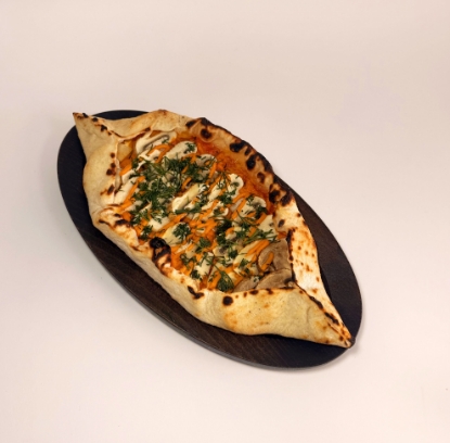 Picture of Pideh with Mushrooms