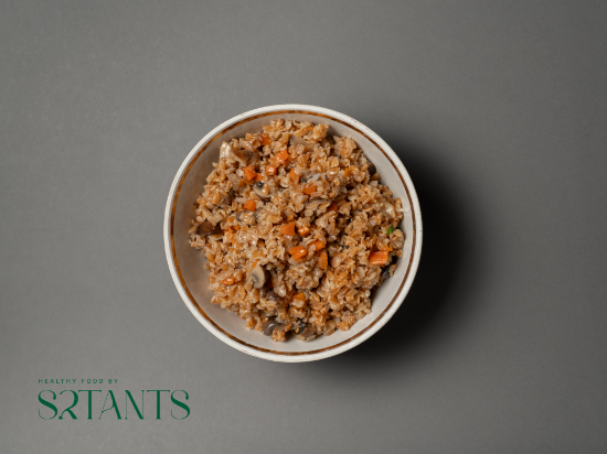 Picture of Hajar with mushrooms