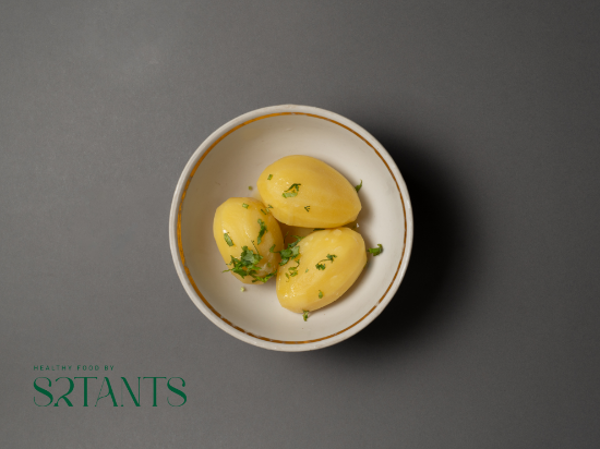 Picture of Boiled potatoes with butter