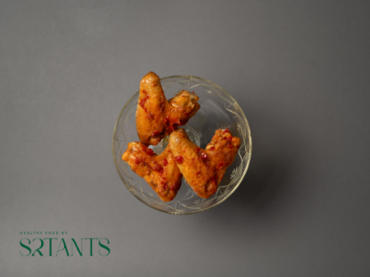 Picture of Chicken wings in BBQ sauce