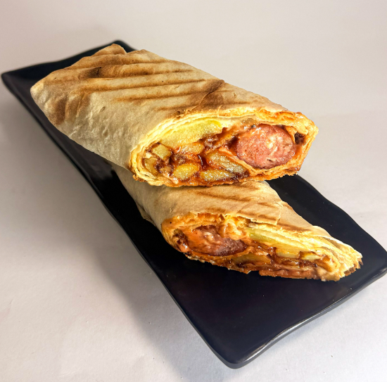 Picture of Hot dog with fries