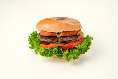 Picture of Beef mozarella burger