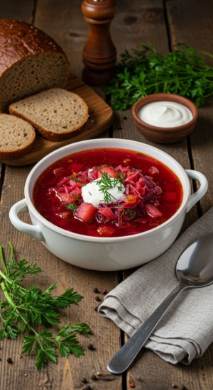 Picture of Borscht with beef 
