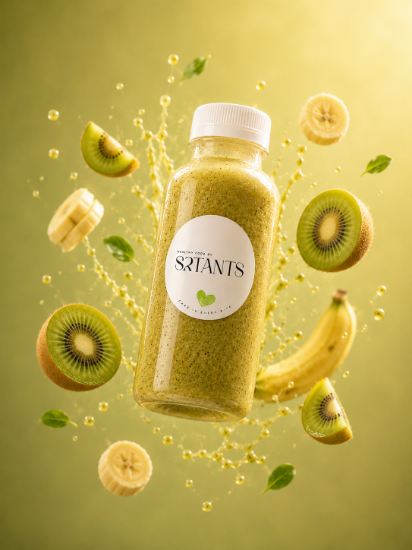 Kiwi && banana smoothie  -ի նկարը